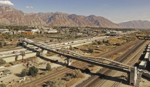 I-15 UVU Pedestrian Bridge 2010